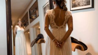 tiendas para comprar vestidos novia en montevideo Andrea González Novias